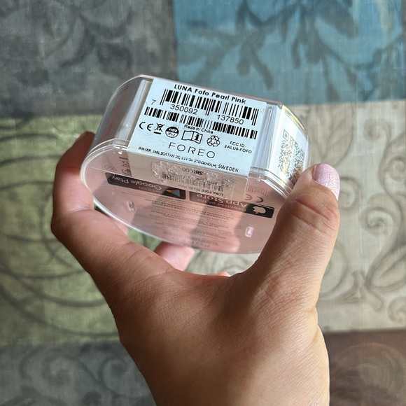 NWT FOREO LUNA fofo facial cleansing massaging brush pearl pink - Picture 8 of 10